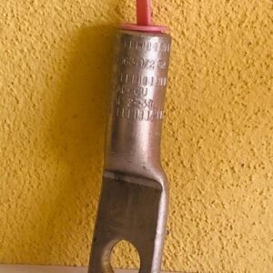 TERMINAL DE UN OJO P/C #2 AL Y CU CON AGUJERO DE 3/8", MODELO AL2-38, MARCA THOMAS & BETTS