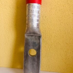 TERMINAL DOBLE OJO P/C #250 AL Y CU CON AGUJERO DE 1/2", MODELO AL250N, MARCA THOMAS & BETTS