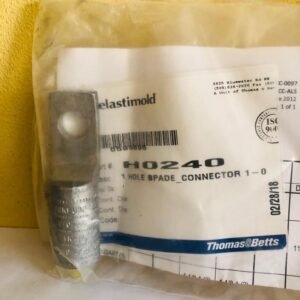 TERMINAL DE UN OJO P/C #1/0 ACSR AL Y CU, MODELO H0240, MARCA THOMAS & BETTS
