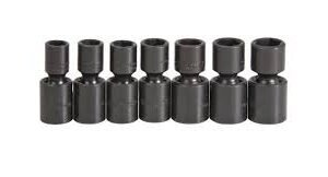 JUEGO DE DADOS DE IMPACTO DE 1/2" DE 7 PIEZAS, DE 13 A 19 MM, MARCA PROTO, MODELO J72143M