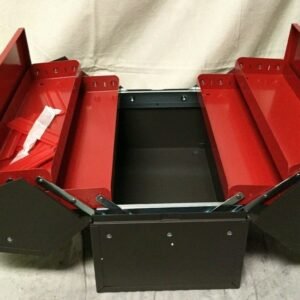 CAJA PARA HERRAMIENTAS METALICA DE 18.6"X14.6"X10.7", MARCA PROTO, MODELO J9951