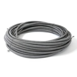 CABLE DE BOBINADO INTEGRAL DE 1/2” (12 MM) X 75’ (23 M) PARA MAQUINA A TAMBOR K-400, MARCA RIDGID, MODELO 87597