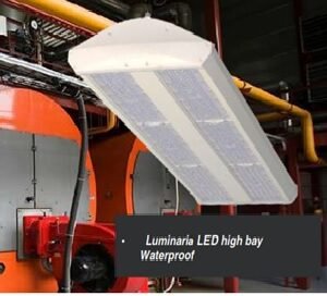 LAMPARA LED HIGH BAY HIDROPROOF LED 200W DIM, SENSOR SYLSMAR120, 30000 LUMEN, 5000K, 100-277V, 50000 HRS, MARCA SYLVANIA, MODELO P29791-36