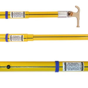 PERTIGA DE SUBESTACION DE 3 SECCIONES DE 18, 15 Y 11 PIES, BLUE STRIPE, MARCA UTILITY SOLUTIONS, MODELO USTS-H03-SE
