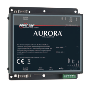 LOGGER COMERCIAL, MARCA ABB/POWER ONE, MODELO VSN-MGR-CMML-P1-US